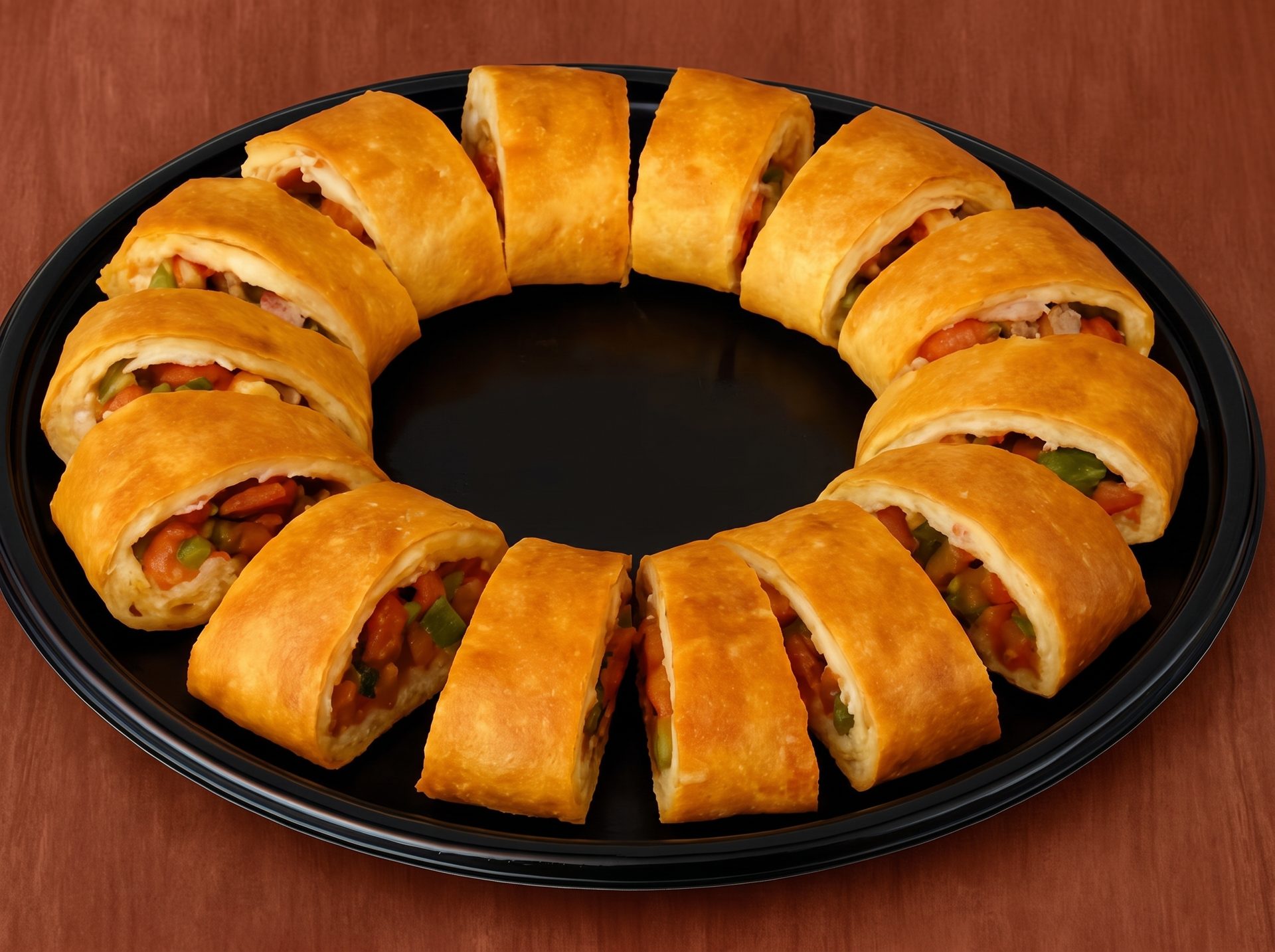 Calzone platter