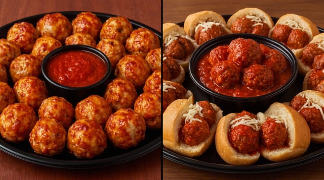 Sausage & meatball tray