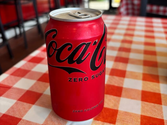 Coke Zero Can 12oz.