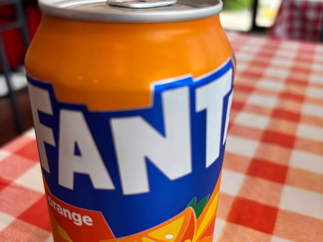 Fanta Orange Can 12oz.