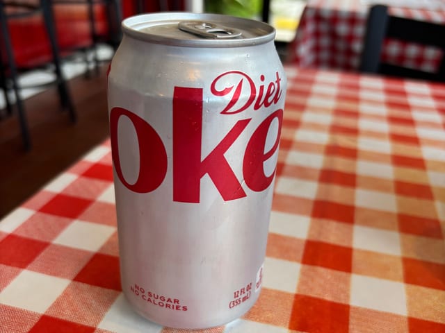 Diet Coke Can 12oz.