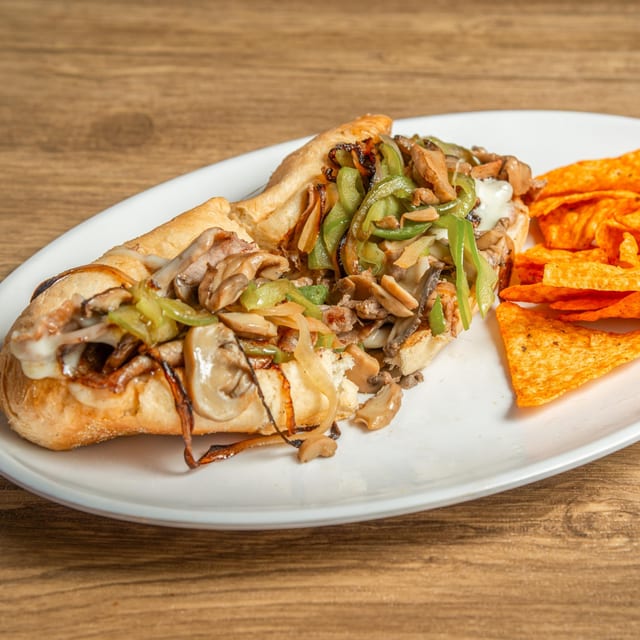 Steak and Cheese Sub.
